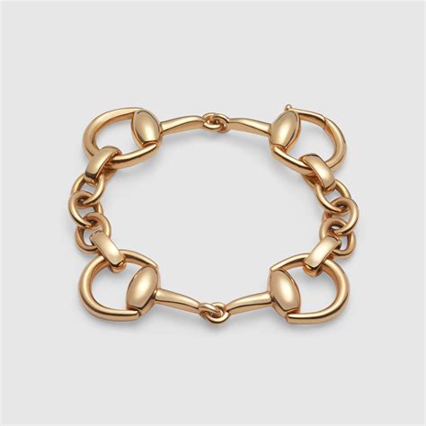 gucci gold horsebit bracelet|gucci horsebit bracelet leather.